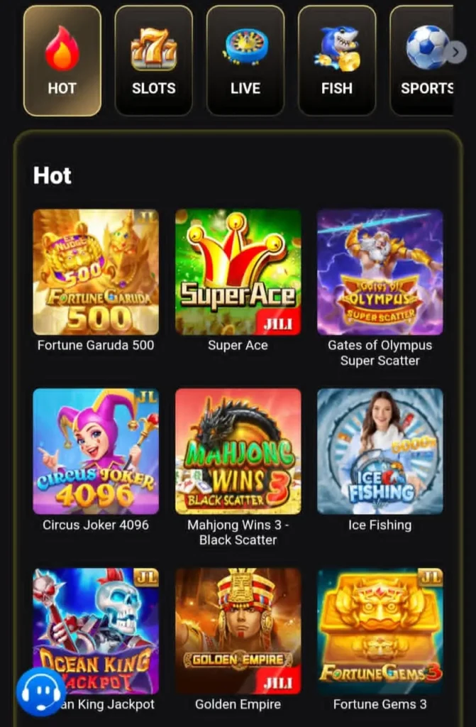 RM666 game interface
